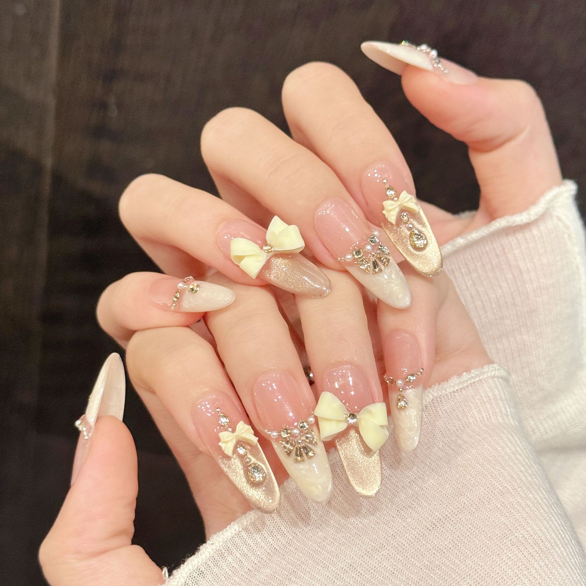 Nail Extension Tips - 10 pièces presse à la main
