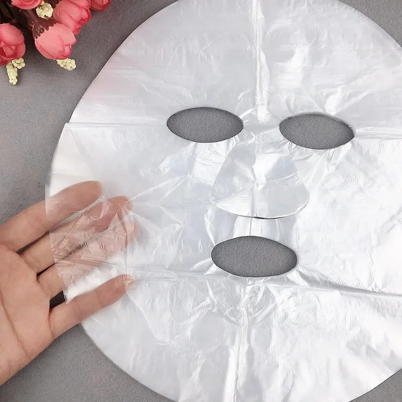 Sheet Face Mask Pack - Film plastique jetable pour le visage,