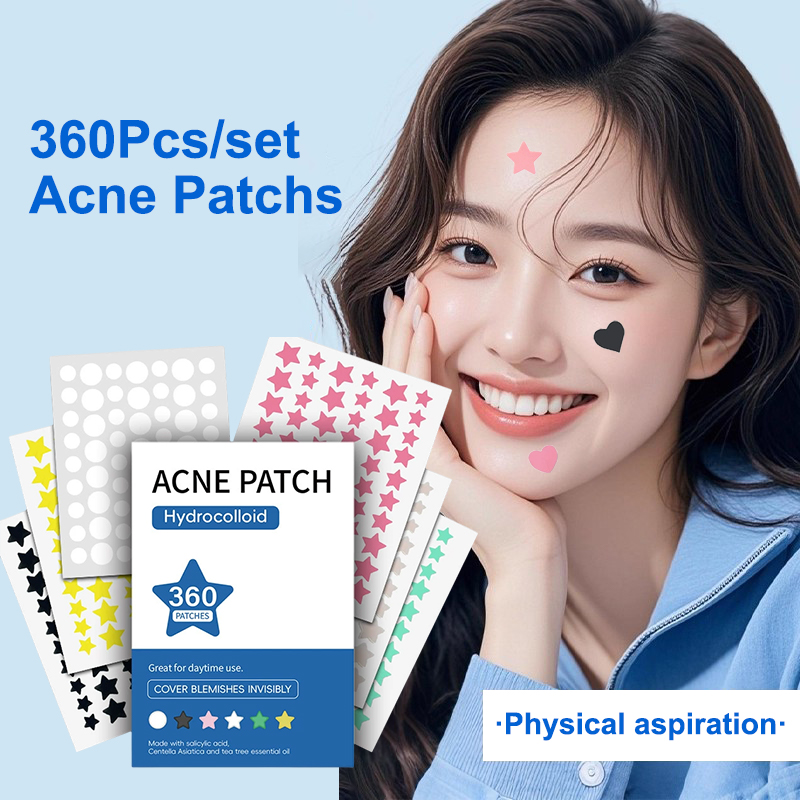 Beauty Makeup & D Anime Studio Vega Baja - 360 pièces de patchs hydrocolloïdes invisibles