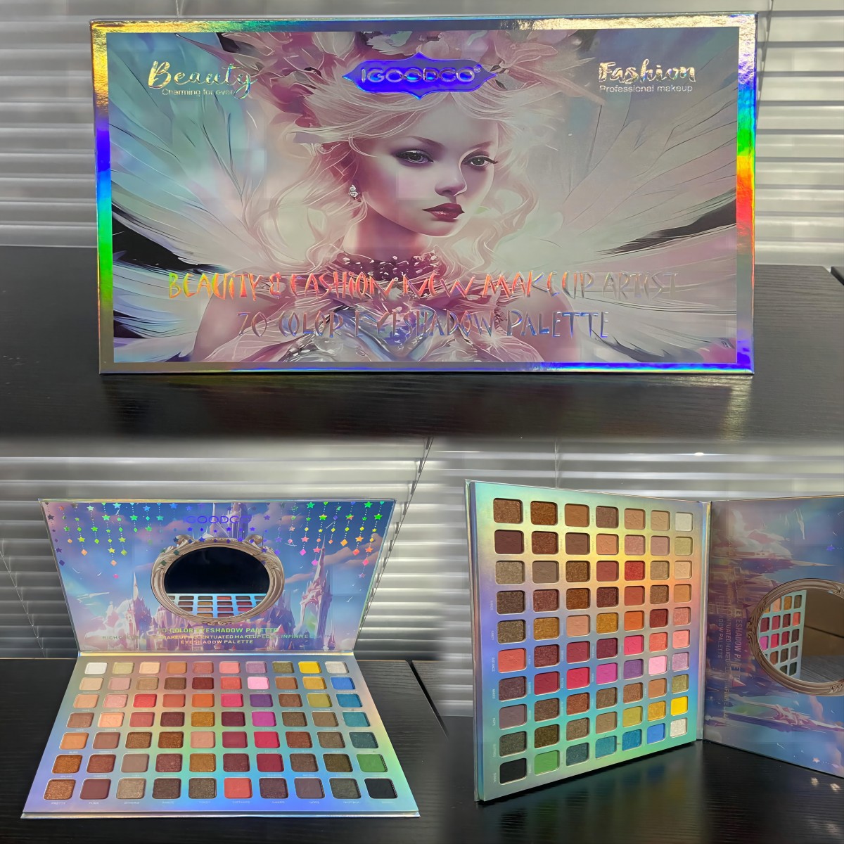 Beauty Makeup Eyeshadow Palette - Palette de fards à barrage colorés