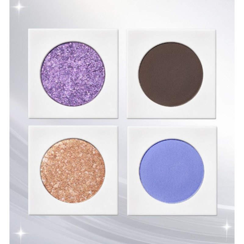 Beauty Makeup Eyeshadow Palette - Palette d'ombres à paupières monochromes DIY,