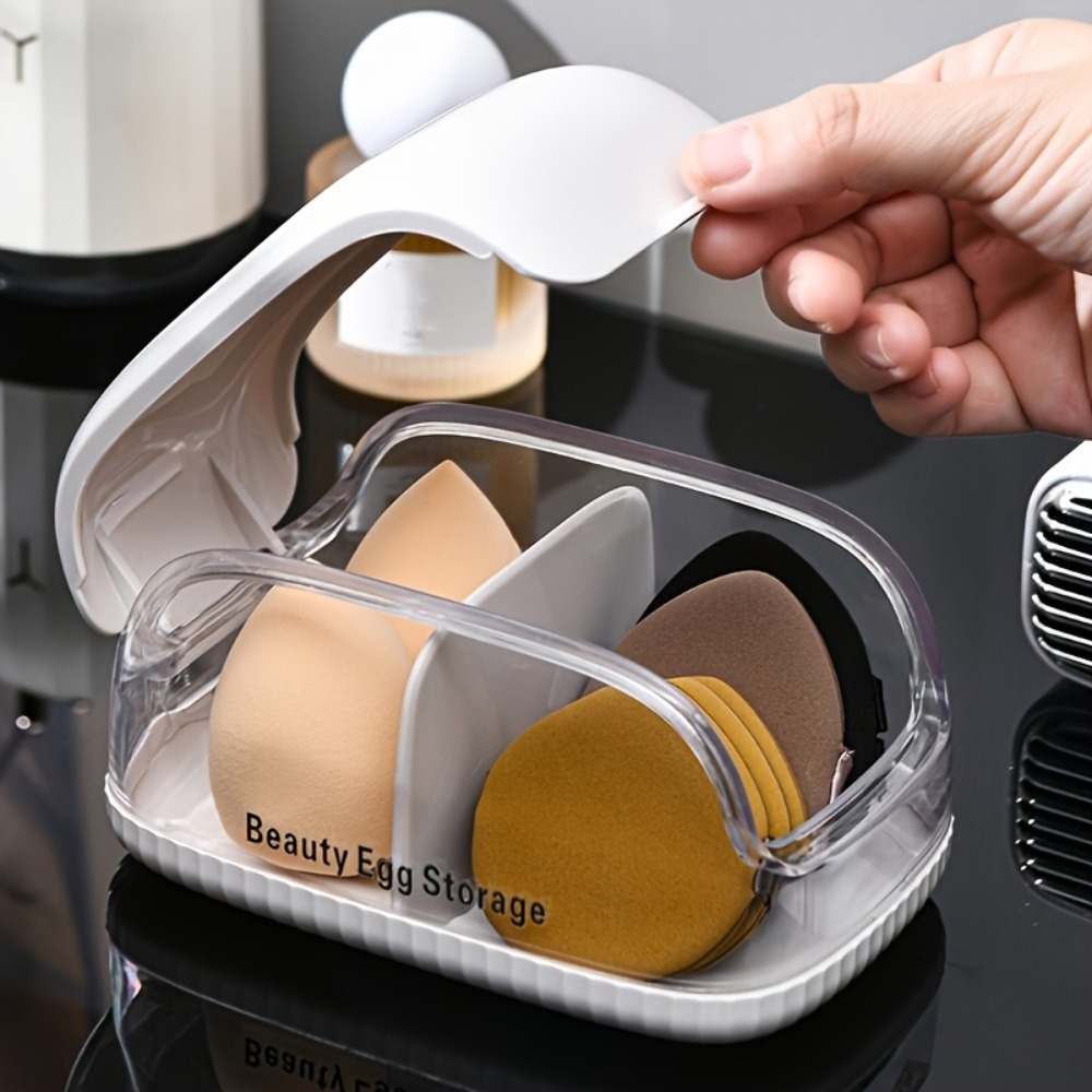 Beauty Makeup Blender - Boîte de rangement pour éponges de