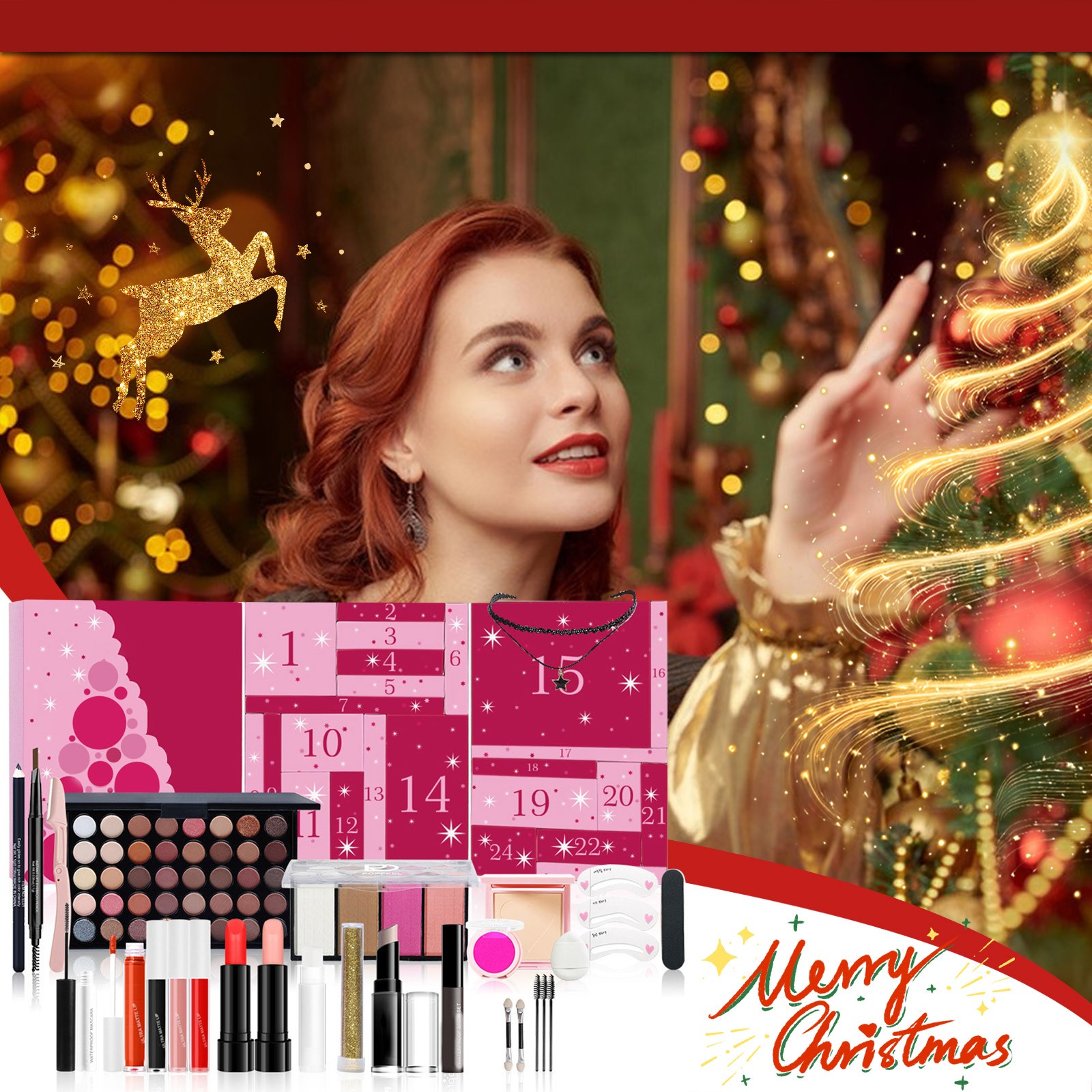 Calendrier de l'Avent de Maqui - Makeup Beauty House avis et prix