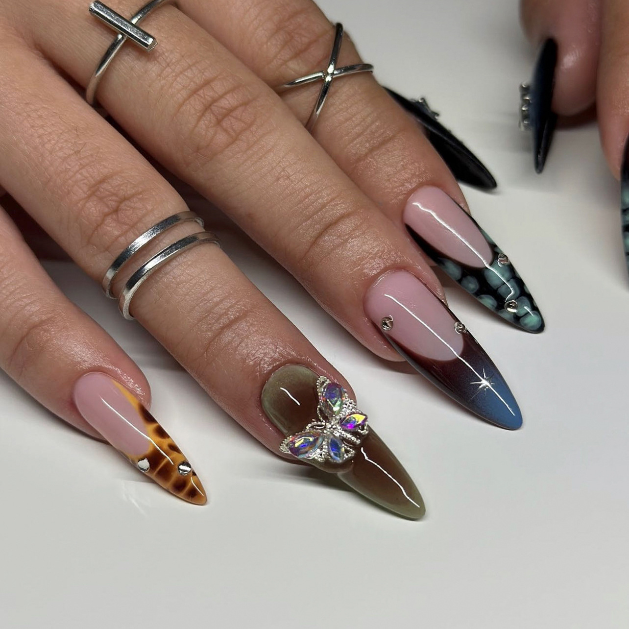 24 faux ongles à presser forme - Nail Extension Tips avis et prix
