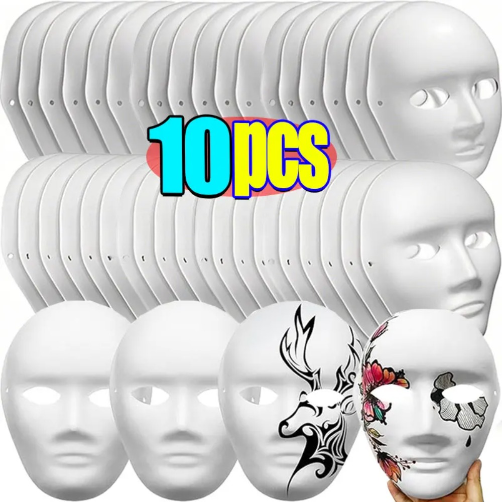 1/10 pièces bricolage masques  - Sheet Face Mask Pack avis et prix