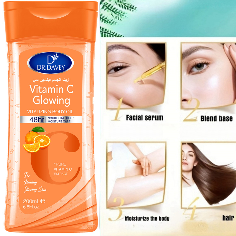 2PCS 200ml DR.DAVEY VITAMINE C - Vitamin C Serum Face avis et prix