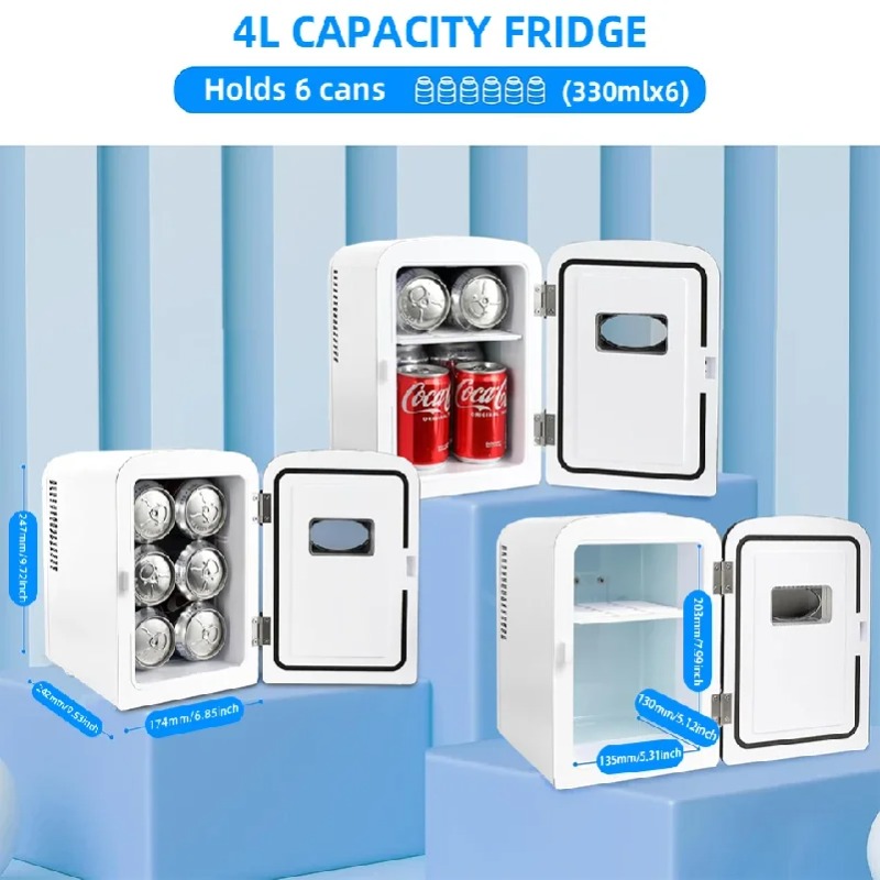 Mini-réfrigérateur portable 4L - Beauty Makeup Fridge avis et prix
