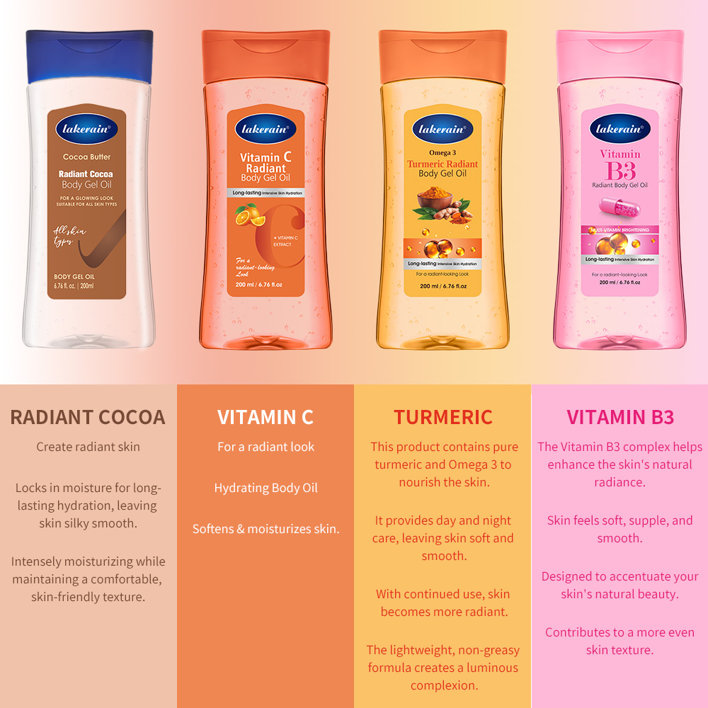 Huile-Gel Corporelle Éclatante - Vitamin C Serum Face avis et prix