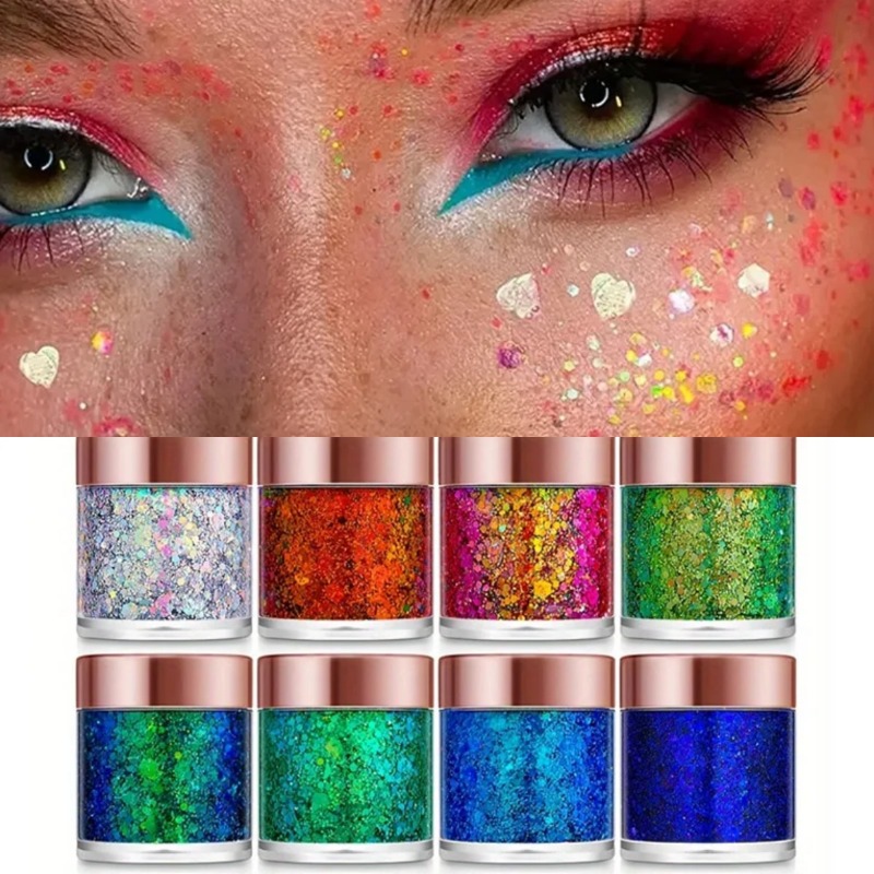 1Pc paillettes corps paillette - Eyeshadow Glitter Pigment avis et prix