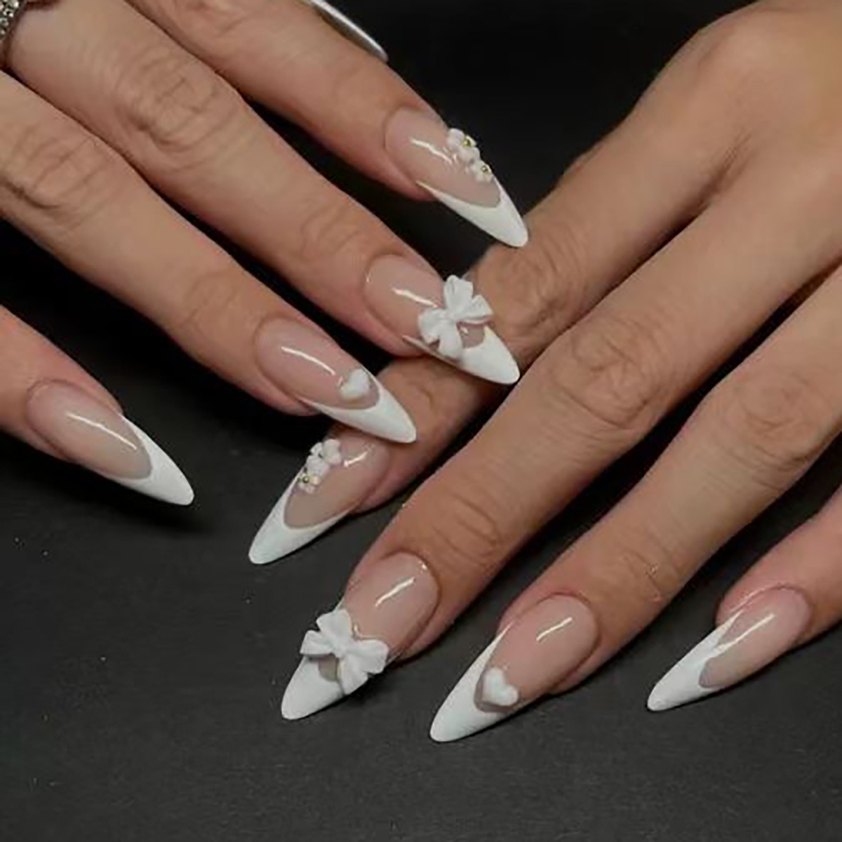 24 pièces mode strass presse s - Nail Extension Tips avis et prix