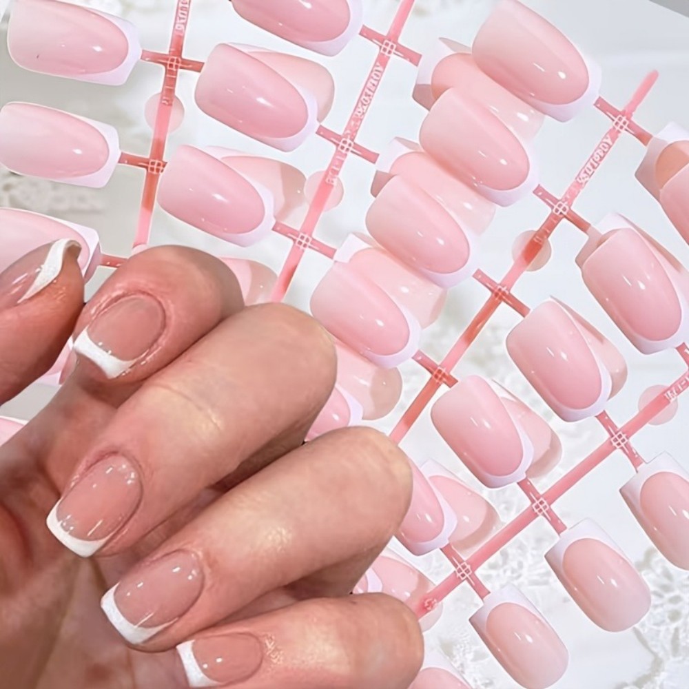120 faux ongles carrés courts  - Nail Extension Tips avis et prix