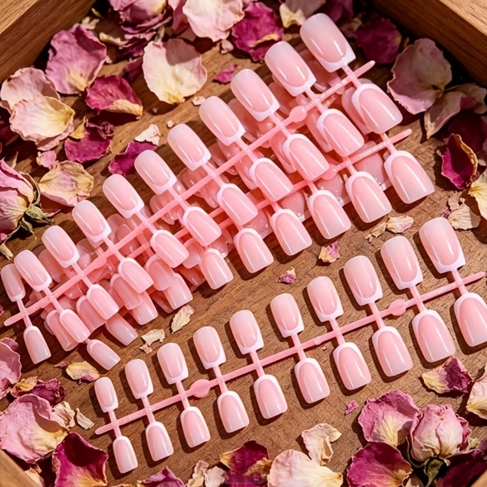 120 faux ongles carrés courts  - Nail Extension Tips avis et prix