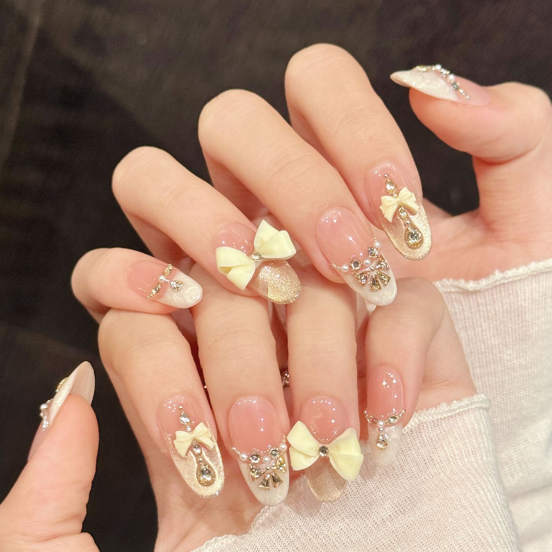 10 pièces presse à la main sur - Nail Extension Tips avis et prix