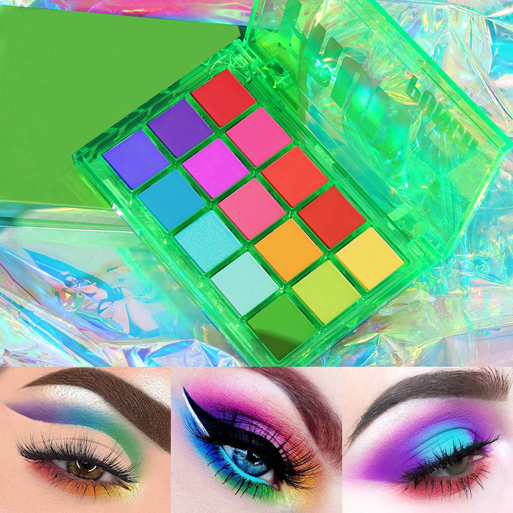 Palette de fards à barrage 15  - Eyeshadow Glitter Pigment avis et prix