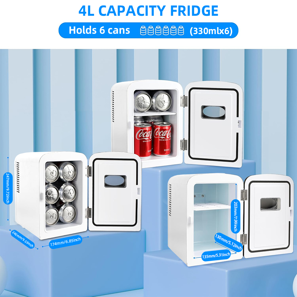 Mini réfrigérateur portable 4L - Beauty Makeup Fridge avis et prix