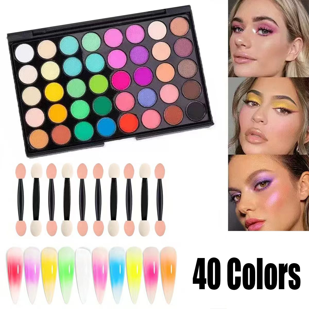 Nouvelle palette universelle d - Eyeshadow Glitter Pigment avis et prix