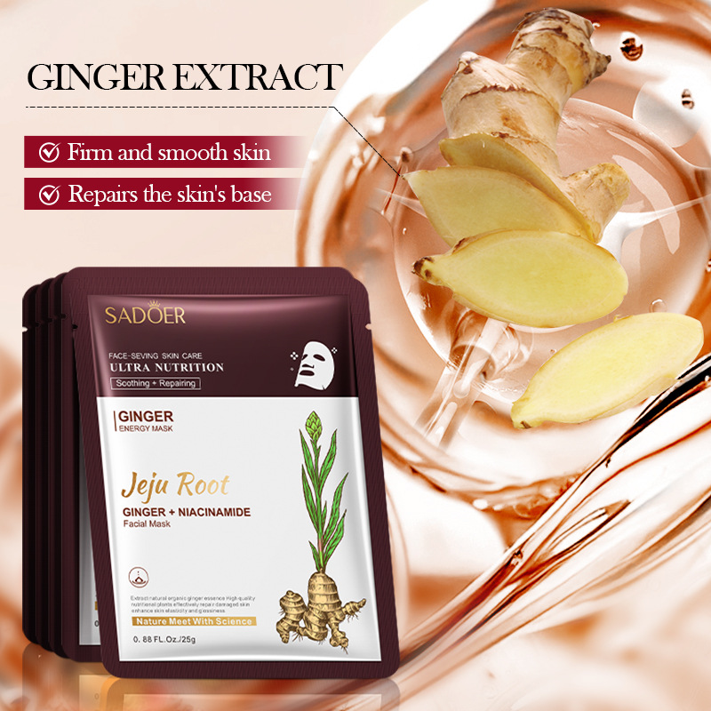 5 pièces SADOER plante racines - Sheet Face Mask Pack avis et prix