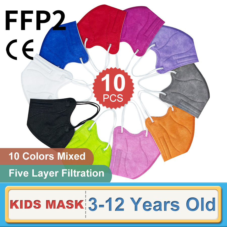 10 pièces enfants FFP2 masque  - Sheet Face Mask Pack avis et prix