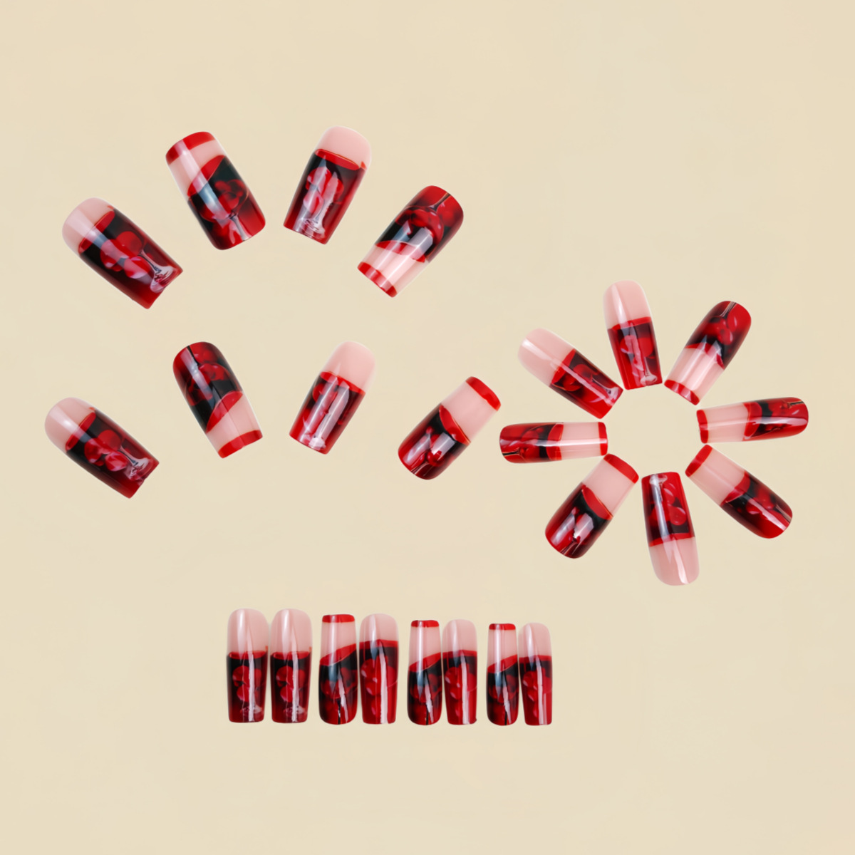 Faux ongles mi-longs pour femm - Nail Extension Tips avis et prix