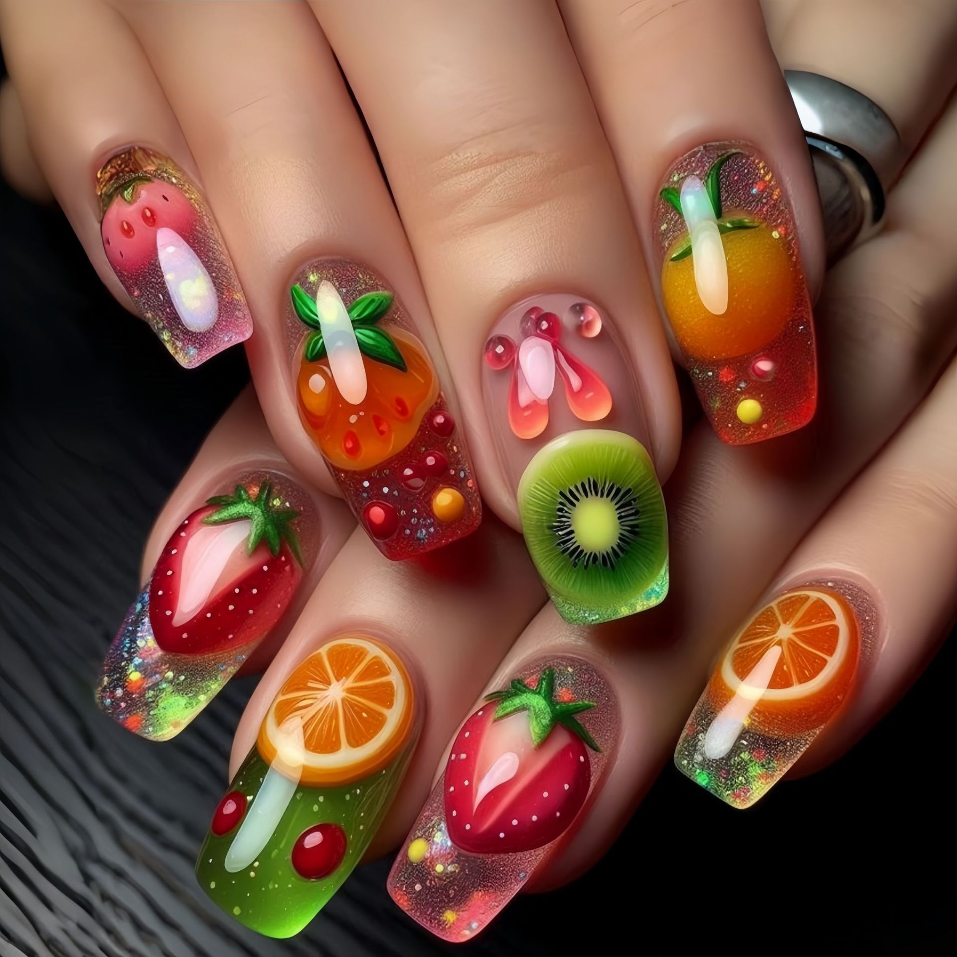 Faux ongles mi-longs pour femm - Nail Extension Tips avis et prix