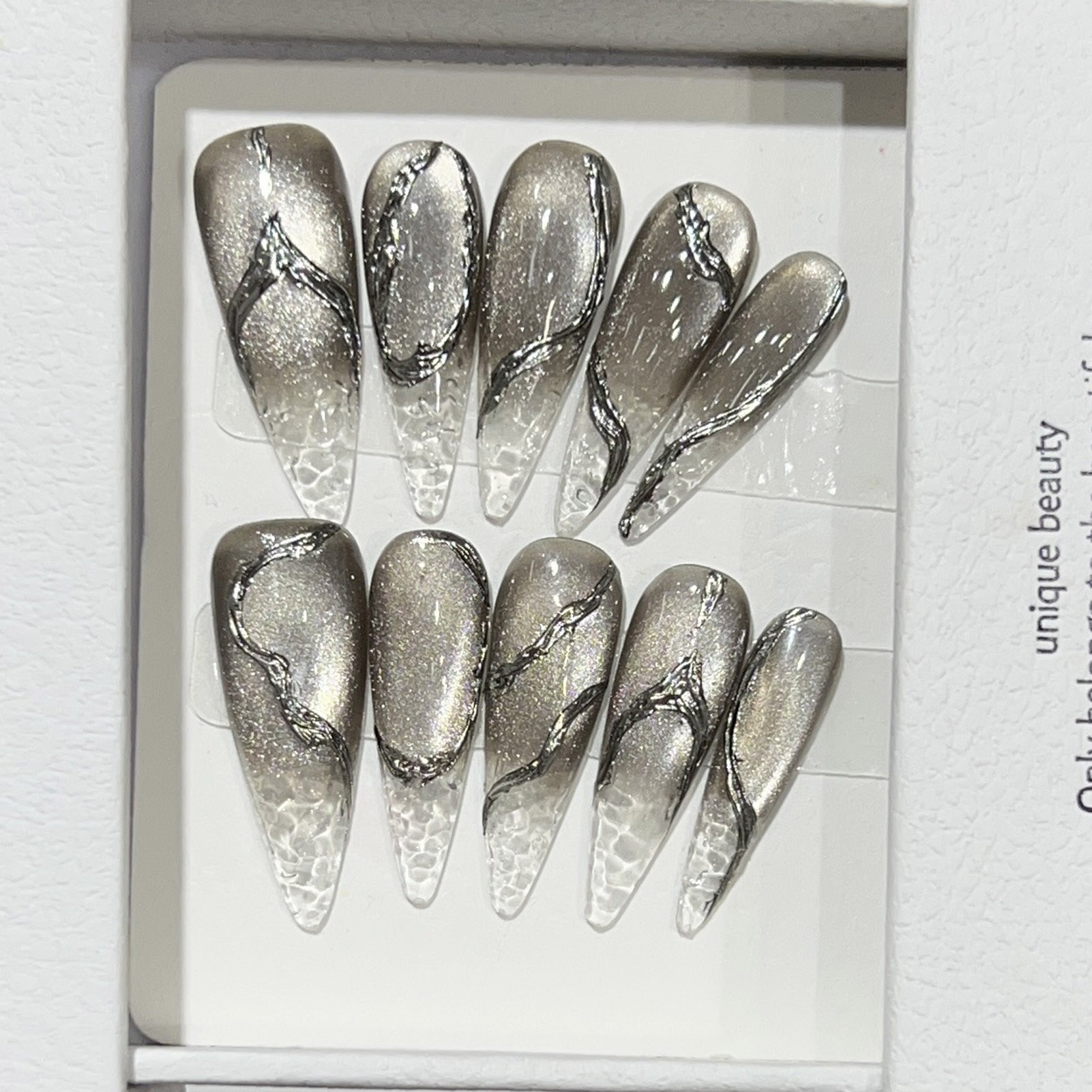 10 pièces Halloween faux ongle - Nail Extension Tips avis et prix