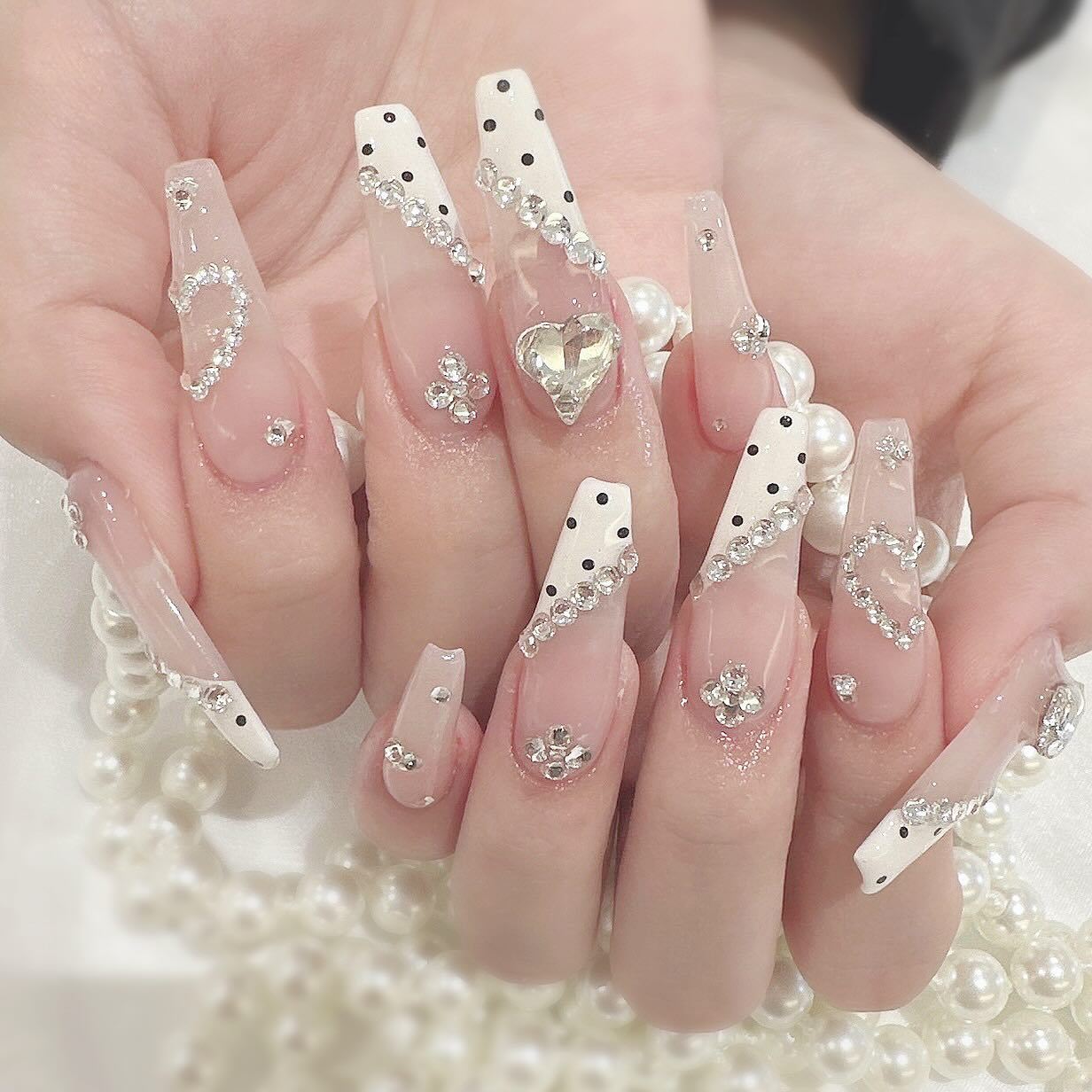 24 faux ongles longs stiletto  - Nail Extension Tips avis et prix