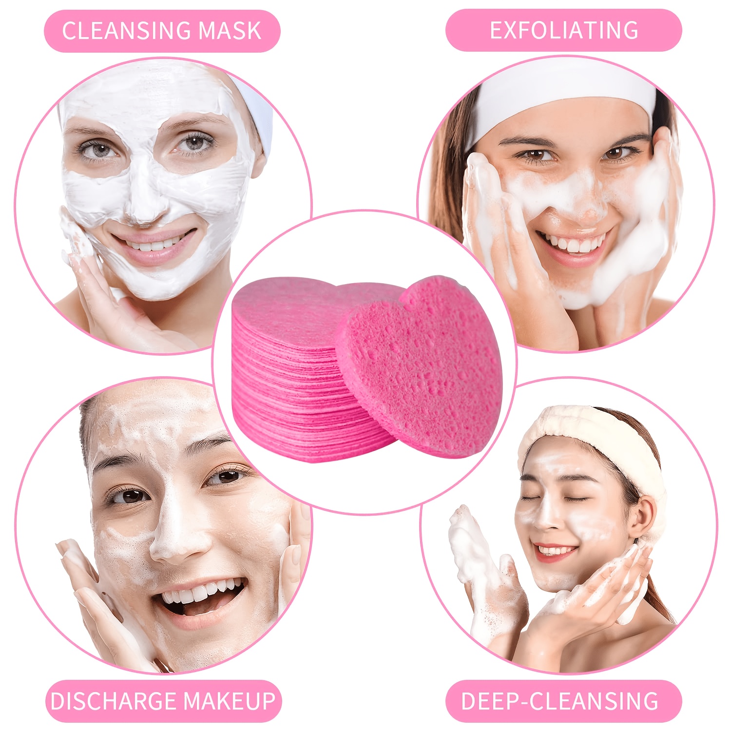 50 pièces de tampons nettoyant - Beauty Makeup Blender avis et prix