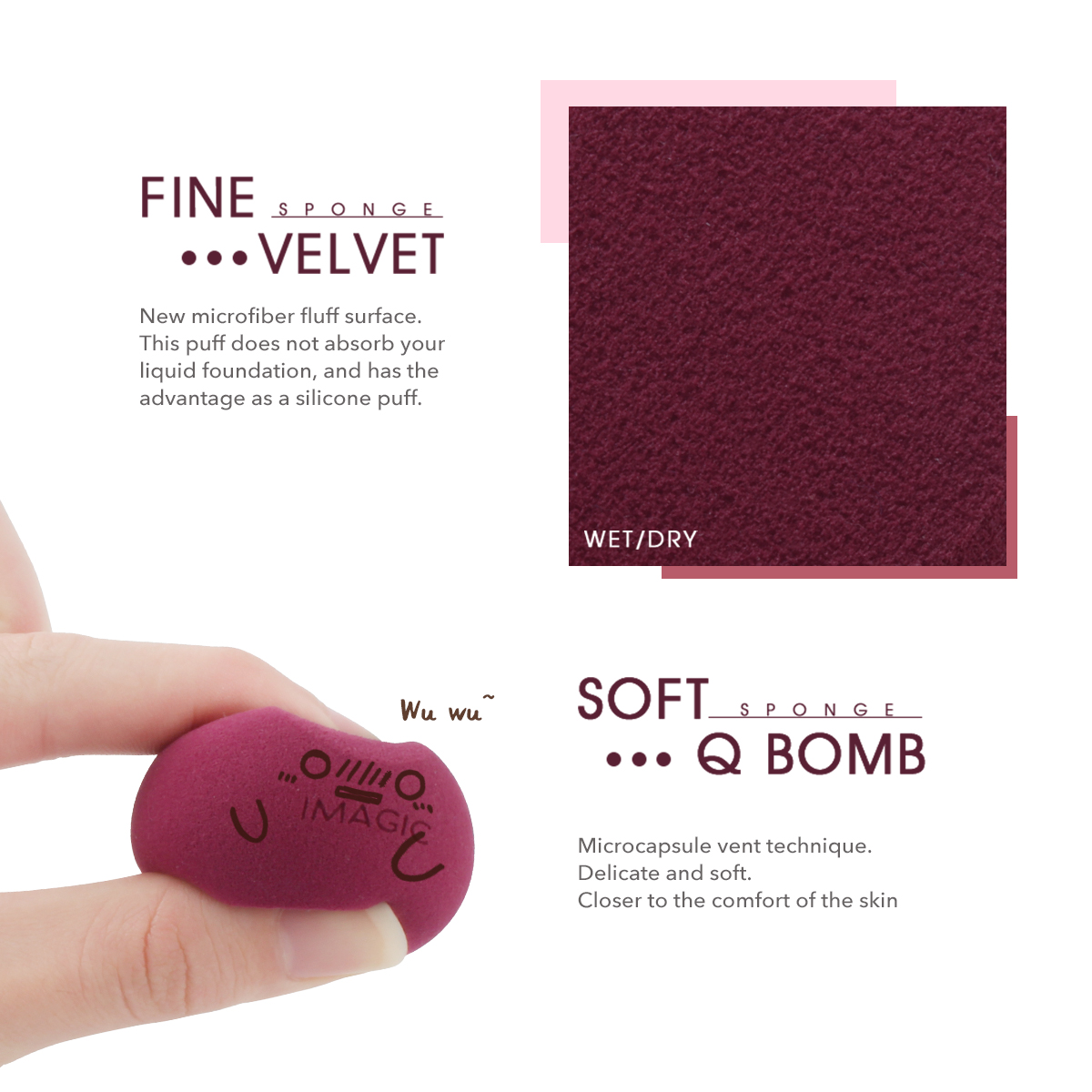 IMAGIC maquillage éponge bouff - Beauty Makeup Images avis et prix