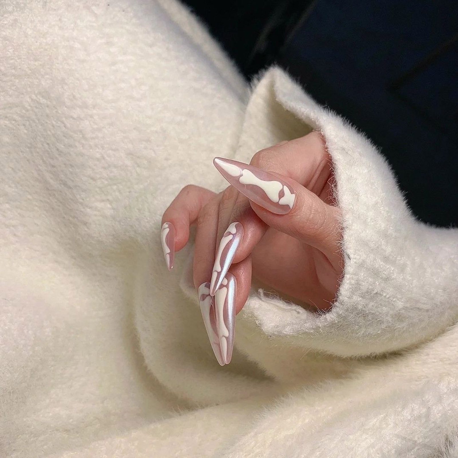 Faux ongles stiletto longs pou - Nail Extension Tips avis et prix