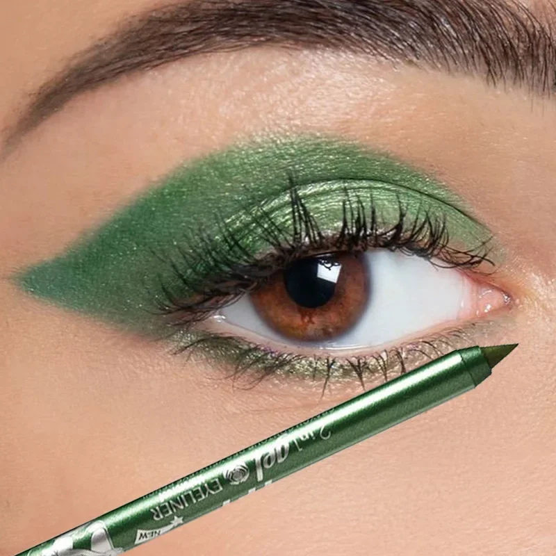 Eyeliner mat 2 en 1, crayon à  - Eyeshadow Glitter Pigment avis et prix