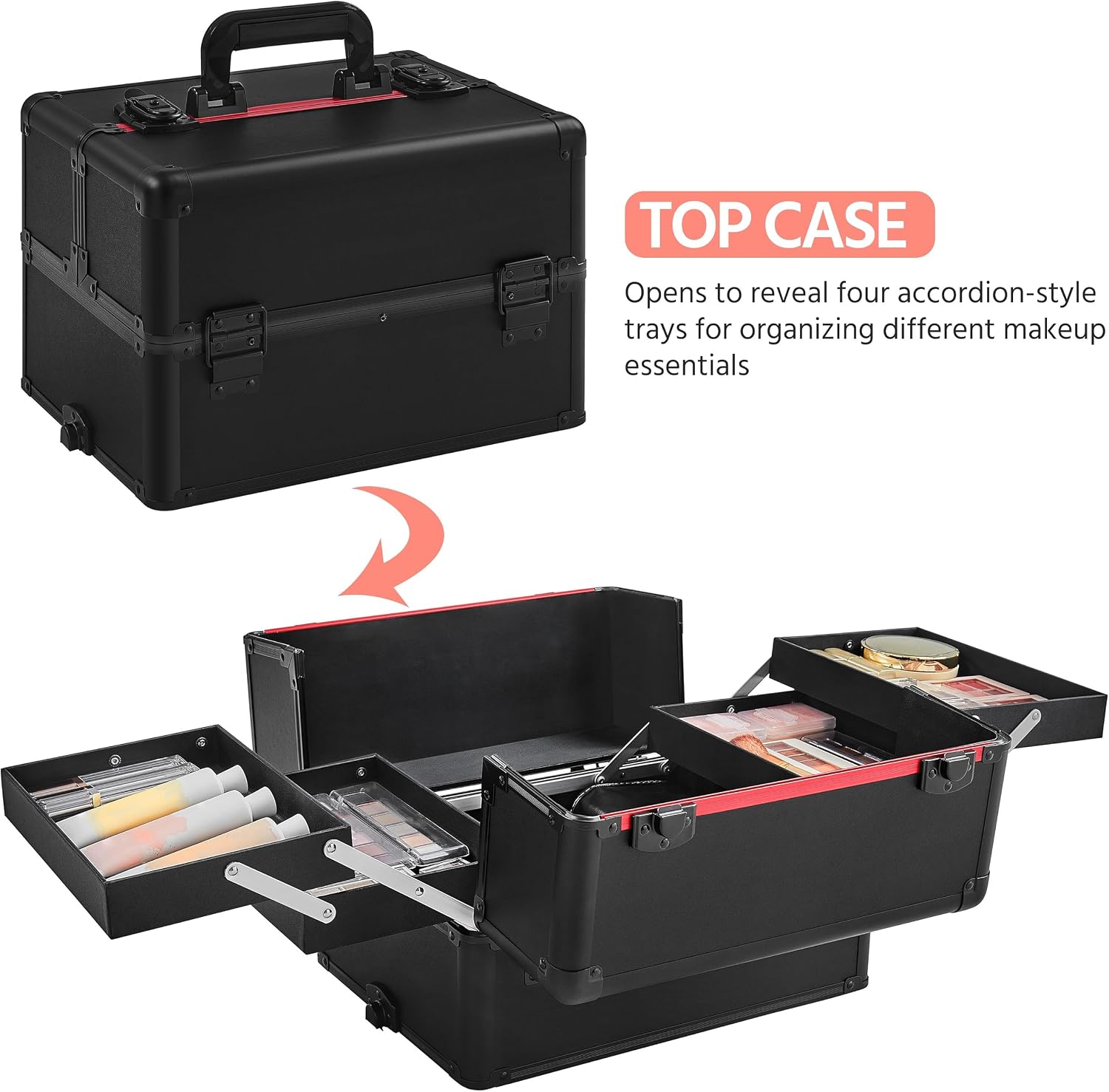Valise de maquillage à roulett - Beauty Makeup & D Anime Studio Vega Baja avis et prix