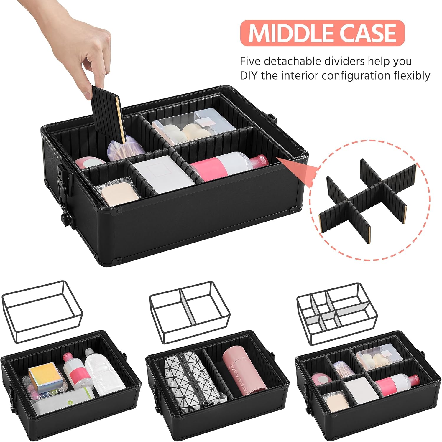 Valise de maquillage à roulett - Beauty Makeup & D Anime Studio Vega Baja avis et prix