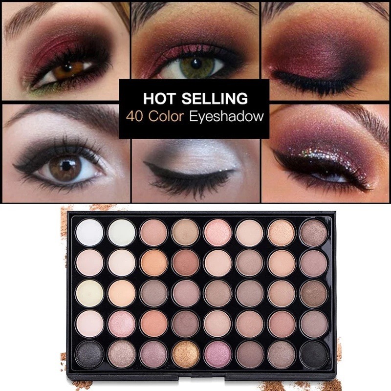 Palette de fards à paupières 4 - Eyeshadow Glitter Pigment avis et prix