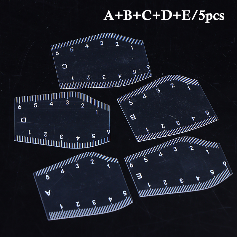 【M】Lot de 5 pochoirs durables  - Beauty Makeup Design avis et prix
