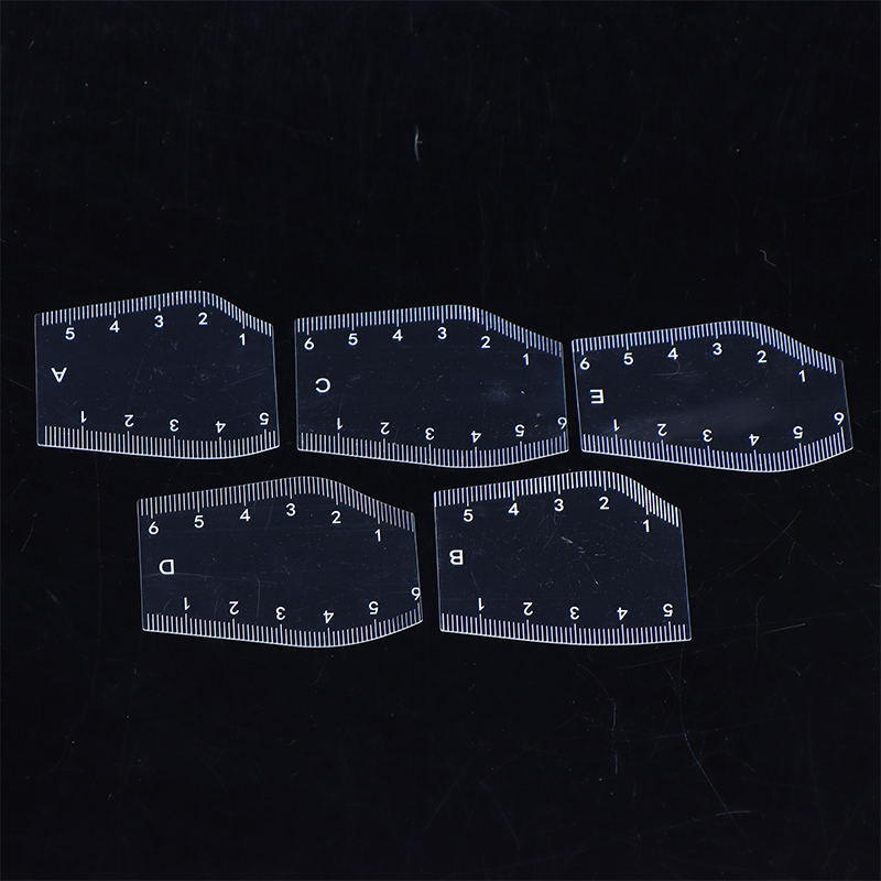 【M】Lot de 5 pochoirs durables  - Beauty Makeup Design avis et prix