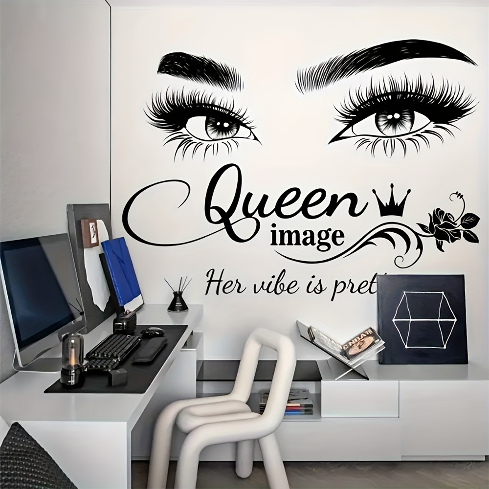 Autocollant mural élégant en f - Beauty Makeup Images avis et prix