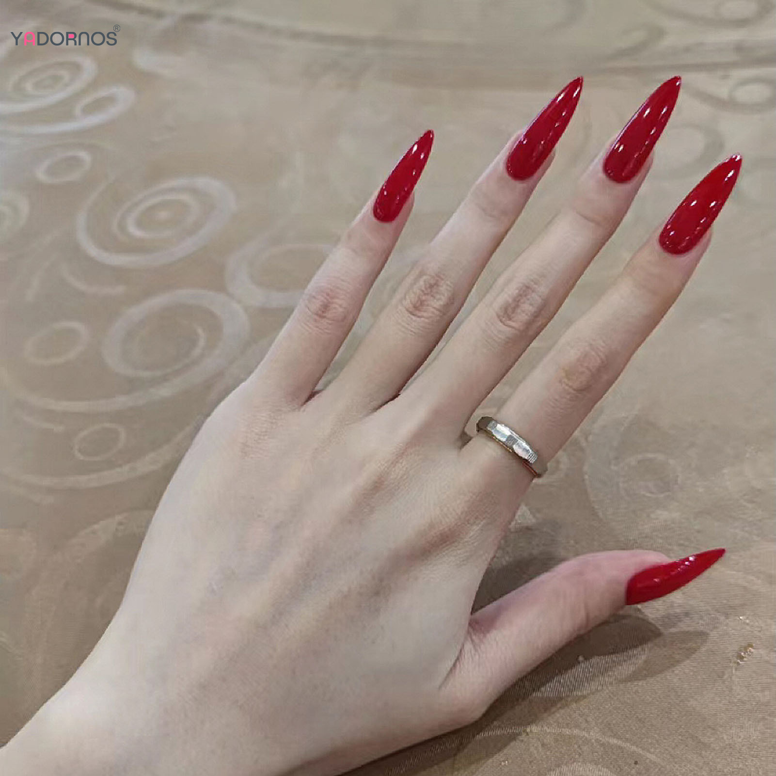 Long Stiletto Fake N64.Alberes - Nail Extension Tips avis et prix