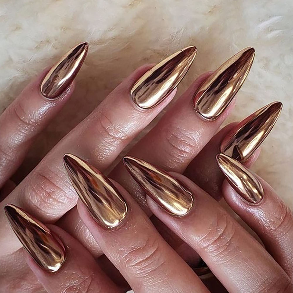 24 pièces tête ronde couvertur - Nail Extension Tips avis et prix